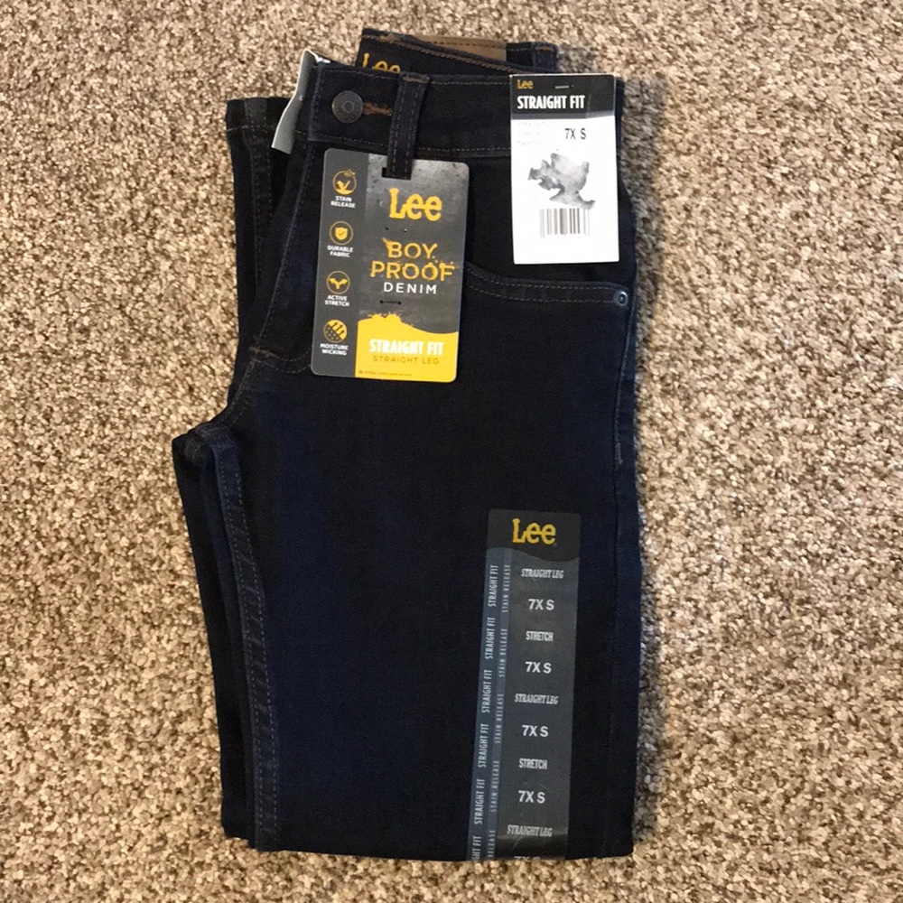 Lee Boy Proof Straight Fit Denim Jeans with stretch